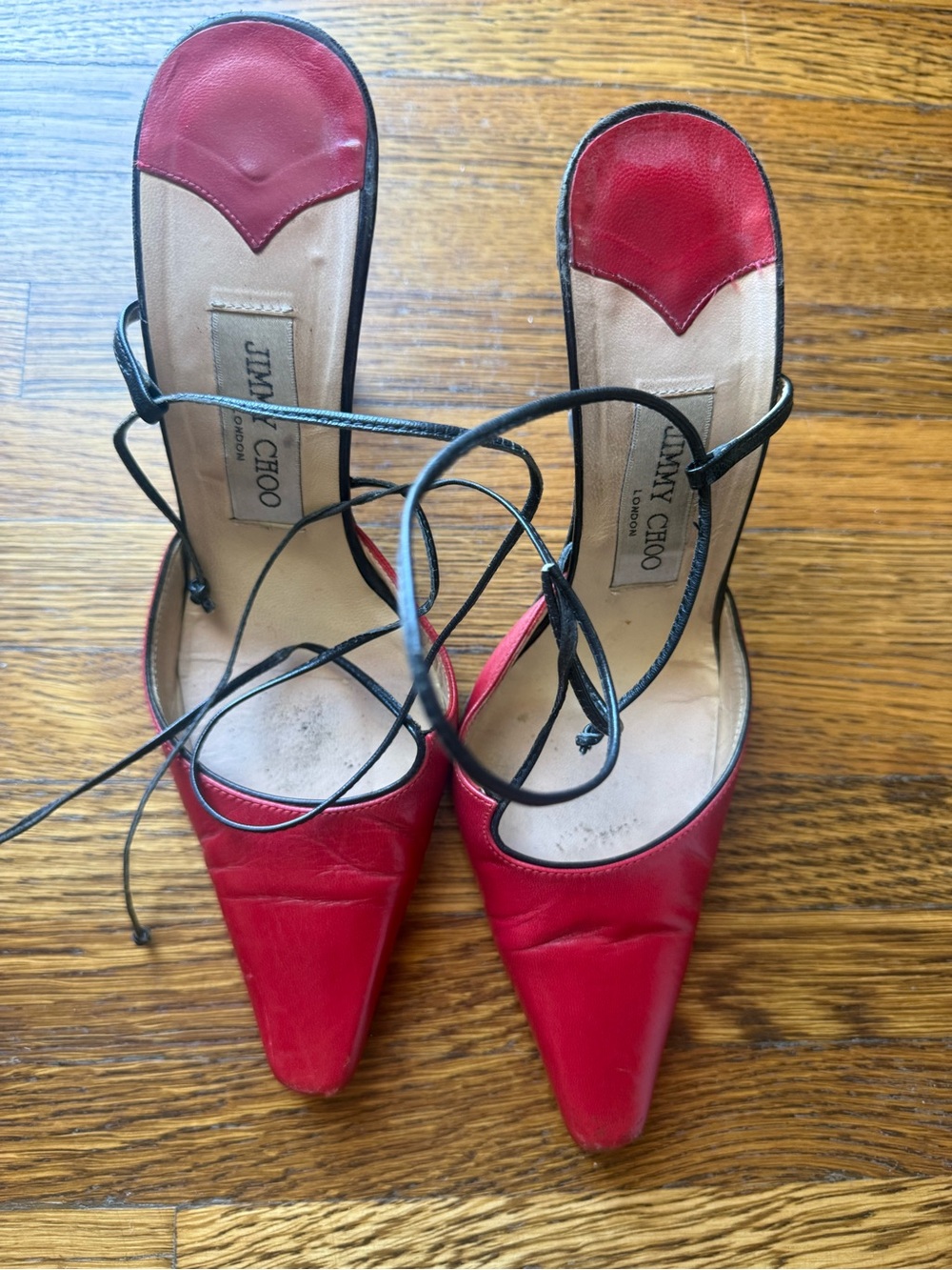 ✨👠 RARE VINTAGE JIMMY CHOO HEELS | SIZE 36½ | 4” HEEL 👠✨